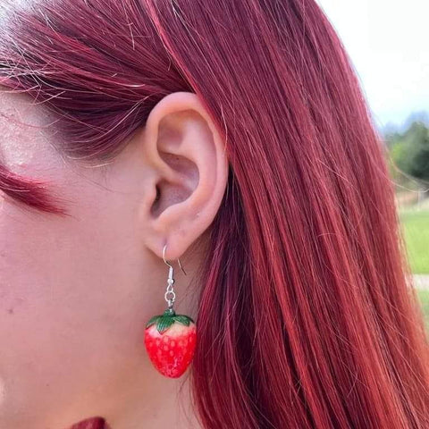 Strawberry Earring