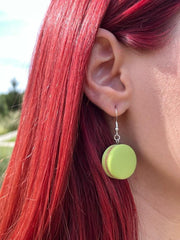 Pistachio Macaron Earring